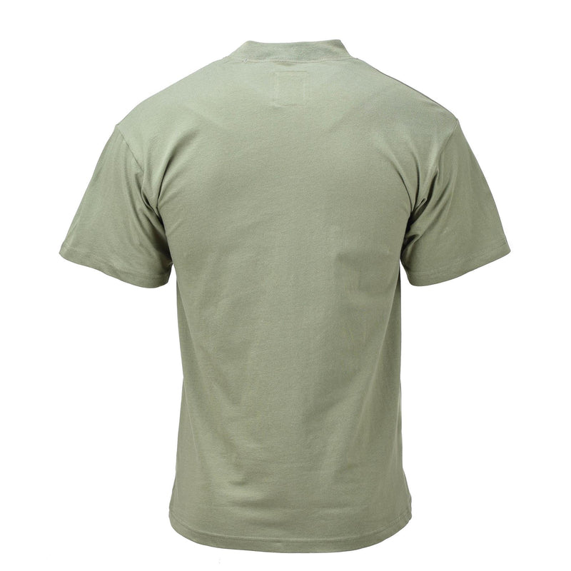 Genuine Czech Army T-Shirt Olive OD Green underwear first layer field shirt NEW