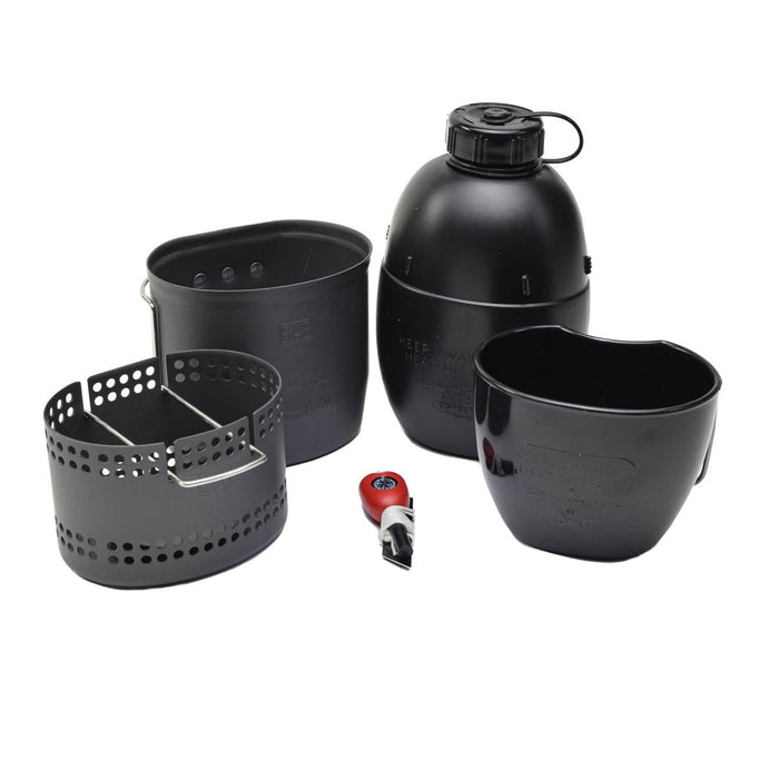 BCB MK2 The crusader cooking set aluminum stove compact lightweight 6 Pieces - GoMilitar