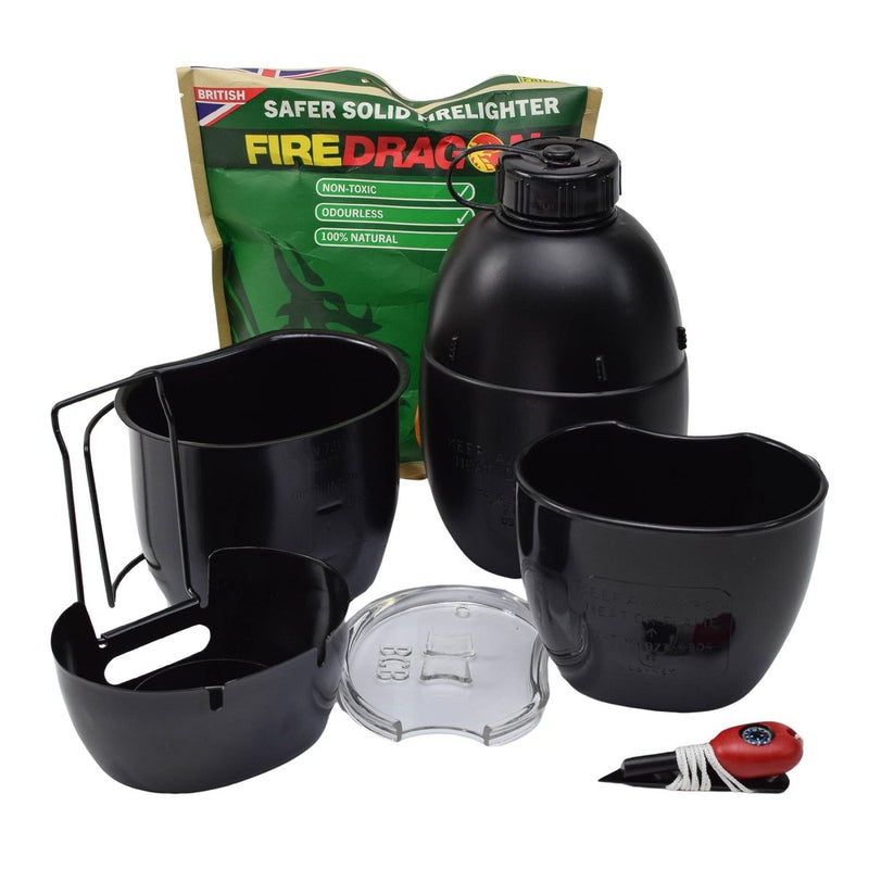 BCB The Crusader cooking system aluminum stove set canteen cup camping cooker - GoMilitar