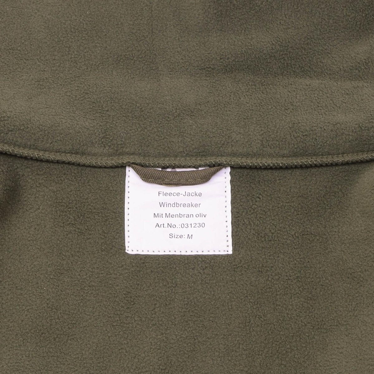 Blochl Brand Austrian Military style fleece jacket high neck full zip breathable