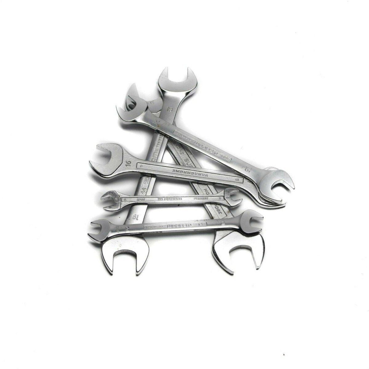 Brand Facom wrenches metric sizes  11mm 14mm 16mm 18mm 20mm 21mm