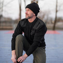 Brand Mil-Tec Beanie Knit Cap Watch cap THINSULATE™ Black winter hat One Size - GoMilitar