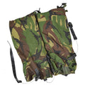 British army gaiters with durable steel rope DPM Woodland NEW