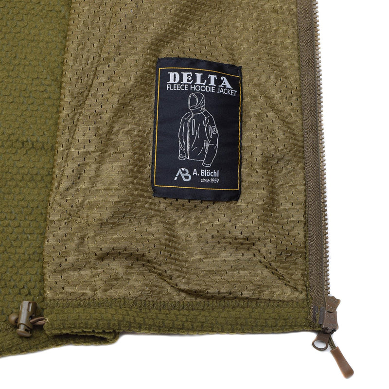 Blochl Brand Military style jacket hooded thermal fleece reinforced coyote NEW