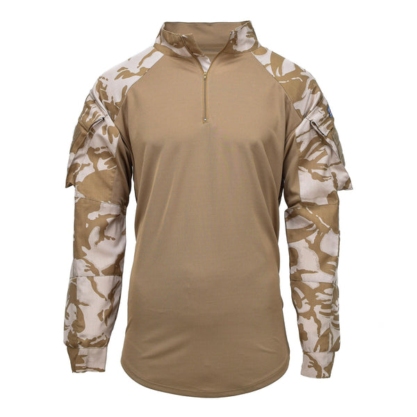 Original British under body shirt UBAC Desert camo military issue NEW