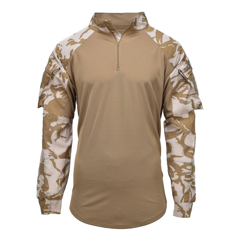 Original British under body shirt UBAC Desert camo military issue NEW