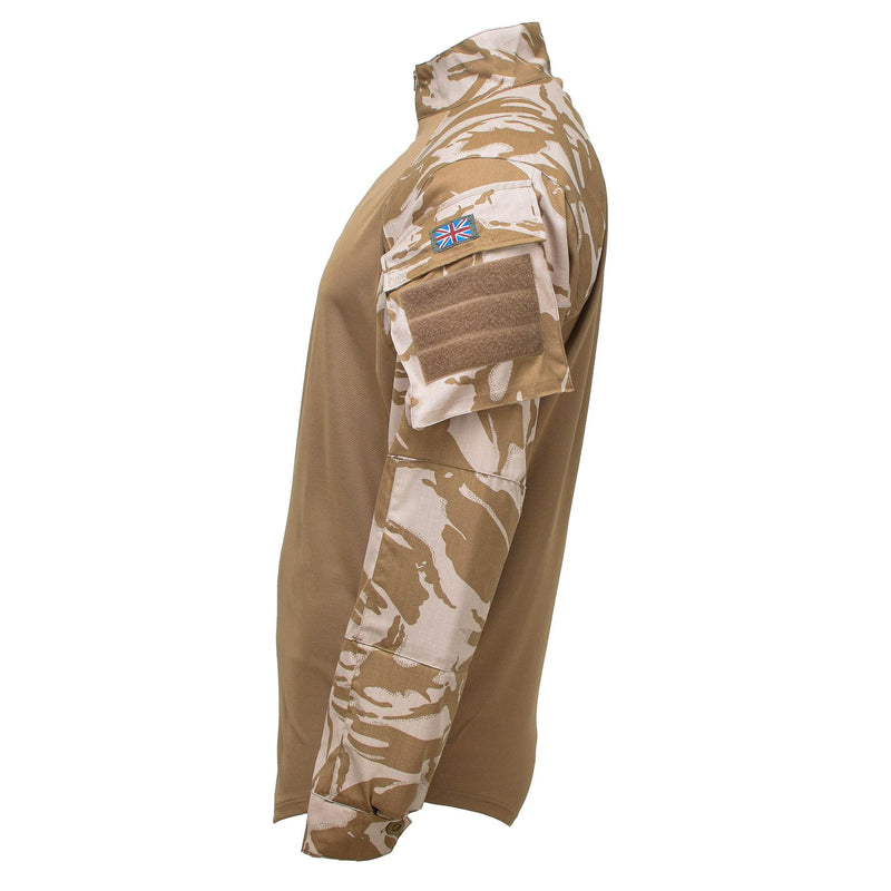 Original British under body shirt UBAC Desert camo military issue NEW