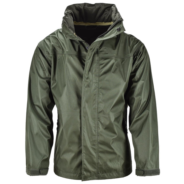 Mil-Tec Brand Jacket Olive Green waterproof Men Rainwear water-resistant men's