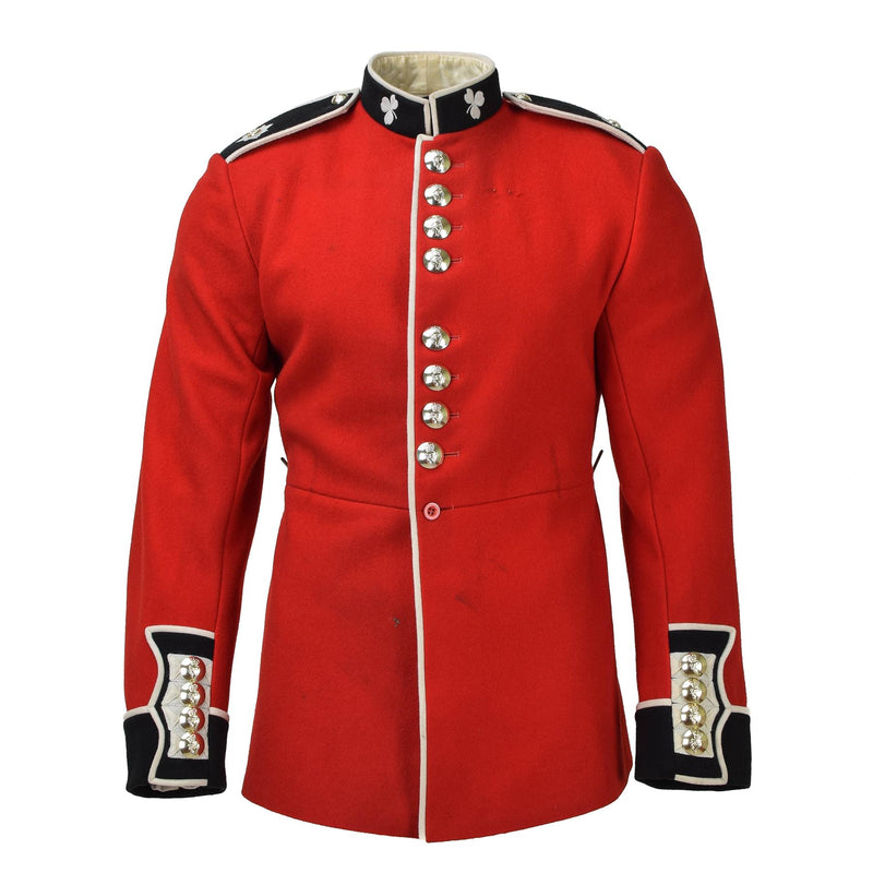 Genuine British army jacket uniform tunic red dress scarlet guards cavalry