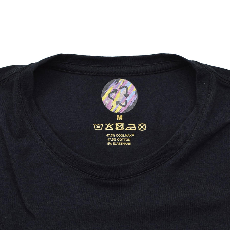 Original Netherlands Military black tactical T-Shirts coolmax quick drying NEW