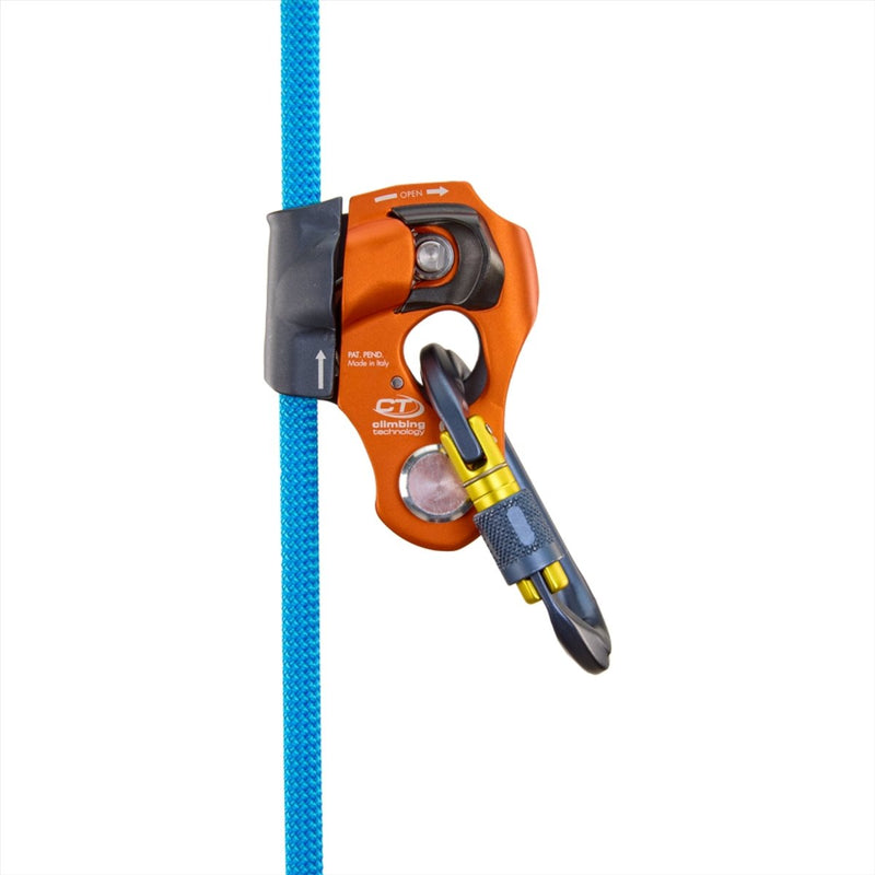 Climbing Technology CRIC Progress Capture Pulley Aluminum Stainless Steel Orange