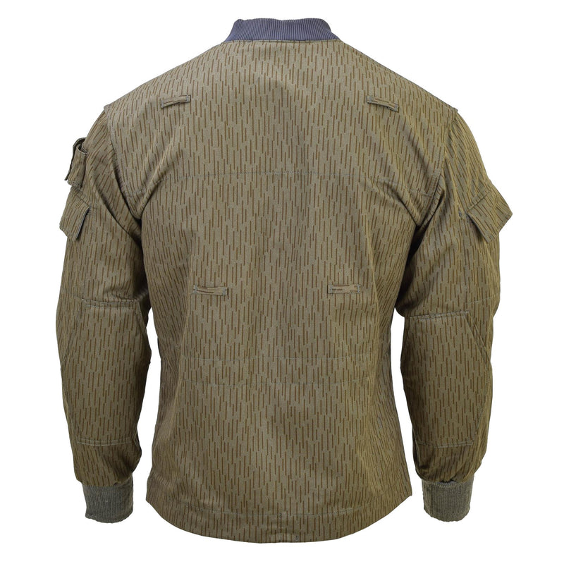 Original German Military NVA strichtarn camo jacket vintage combat field uniform