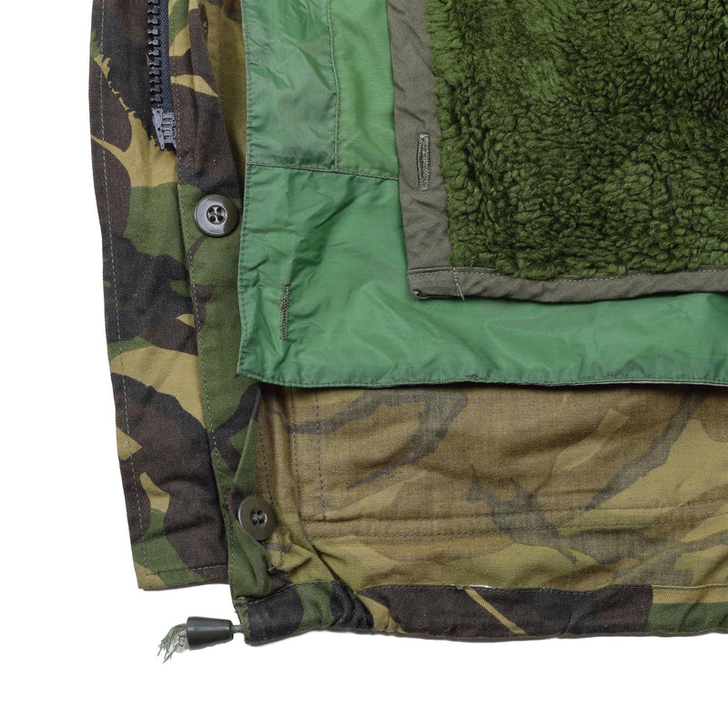 Original Dutch army jacket M65 waterproof military parka with lining trilaminate