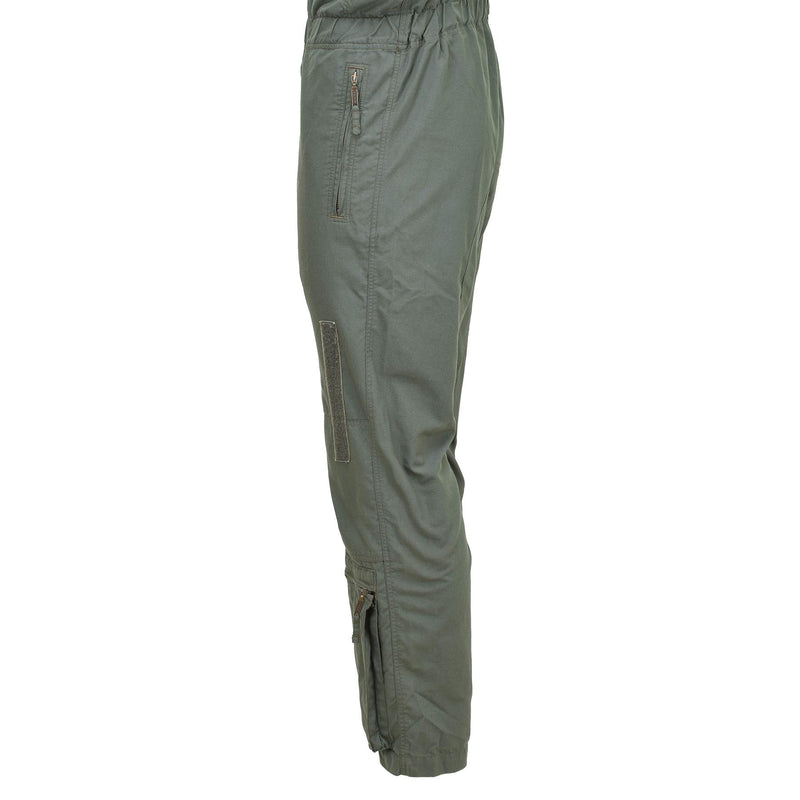 Original Czech Army bib pants flame-resistant aramid military surplus trousers