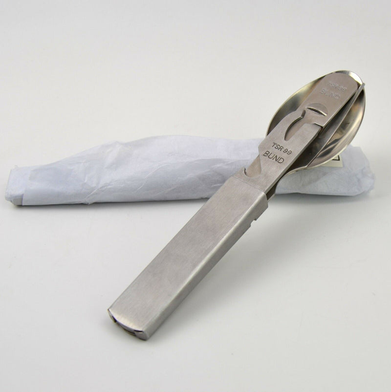 Genuine German army cutlery set eating utensils NEW multitool kit flatware NEW