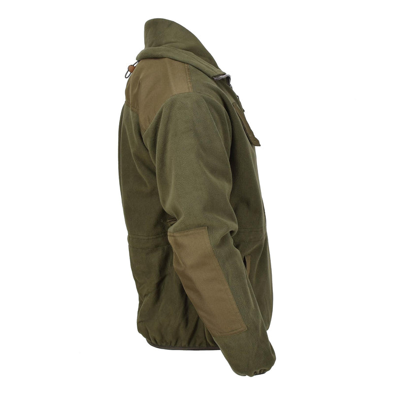Blochl Brand Austrian Military style fleece jacket high neck full zip breathable