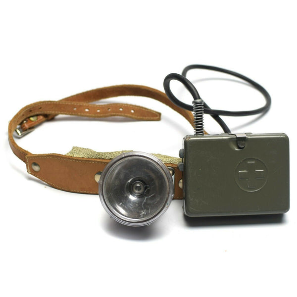 Genuine Swiss army Head lamp Head torch flashlight military Switzerland issue