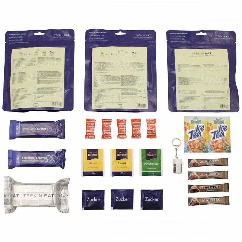 Emergency ration army survival food 1 day ration military Meal Food prepper 24 h (TYP1) - GoMilitar