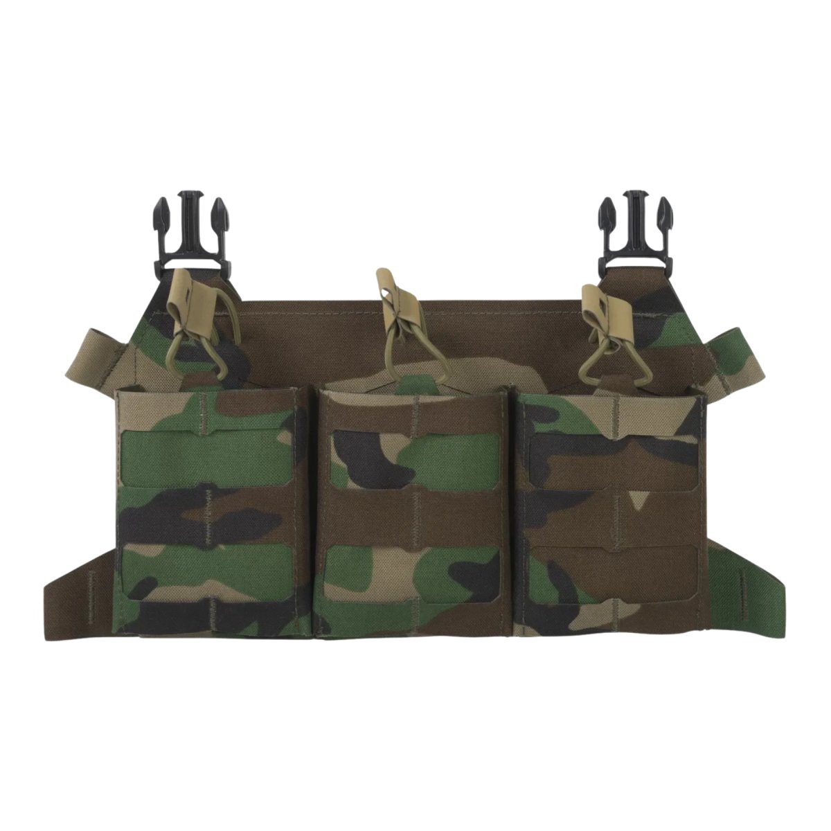 Direct Action Skeletonized Triple 308 Flap Magazine Pouch Woodland Cam ...