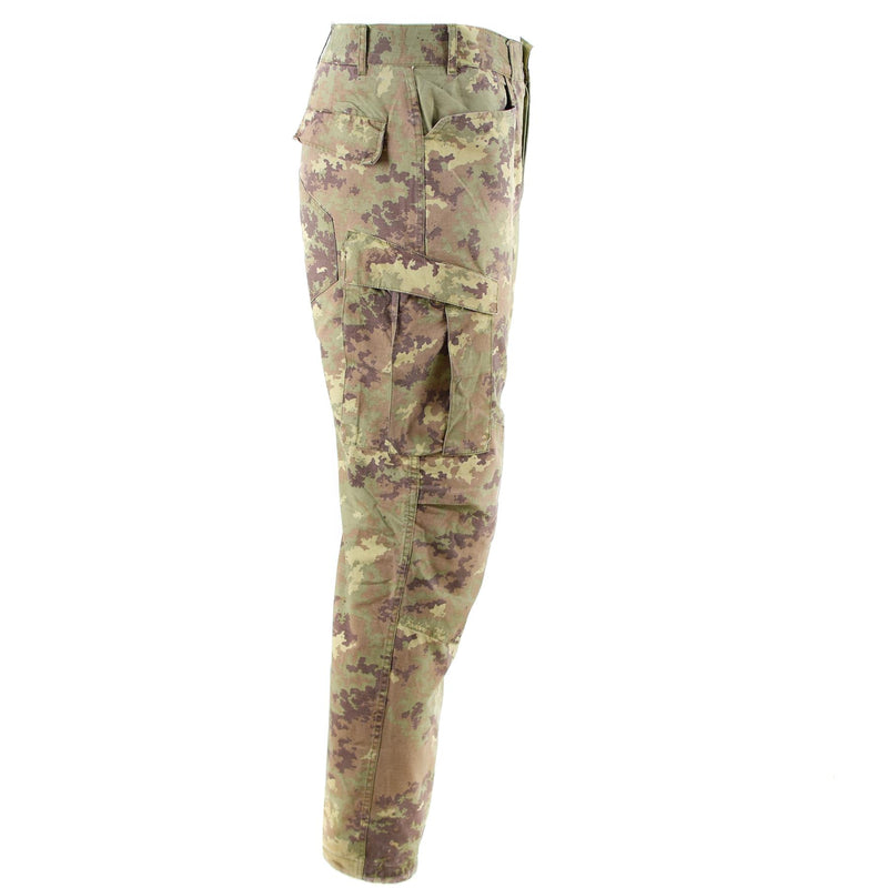 Genuine Italian Army Rip Stop Desert Vegetato camo pants combat field trousers