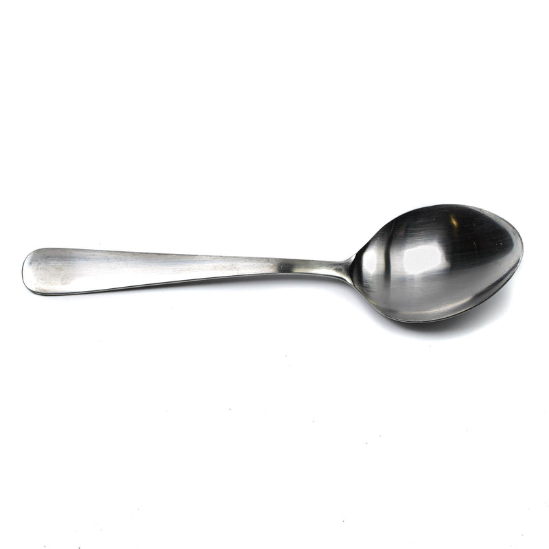 Genuine Swedish army stainless steel soup spoon 1 piece military surplus NEW