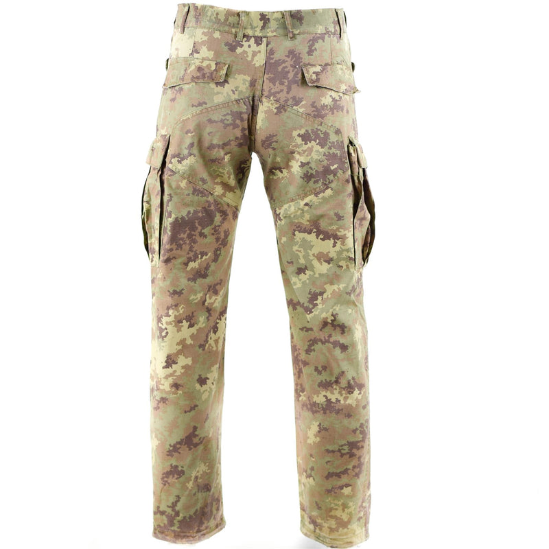 Genuine Italian Army Rip Stop Desert Vegetato camo pants combat field trousers