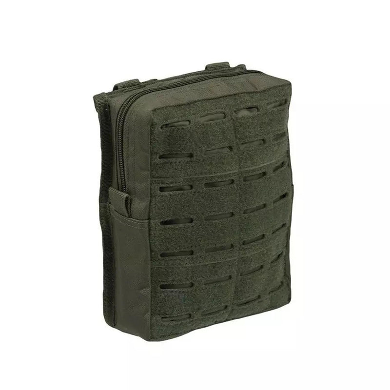 MIL-TEC laser cut tactical belt pouch field utility case molle large bag olive