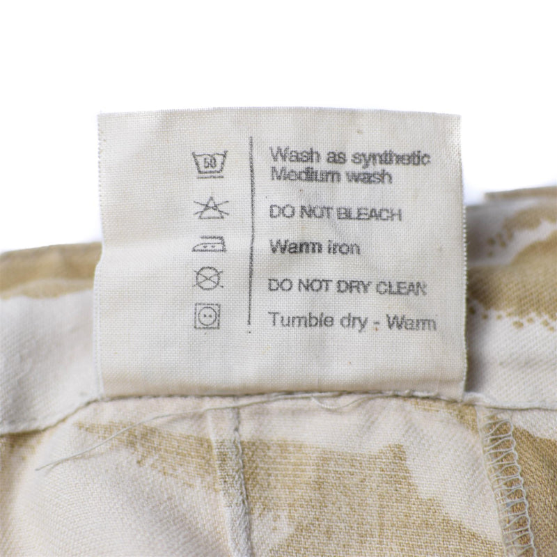 Original British army desert pants lightweight combat trousers military surplus