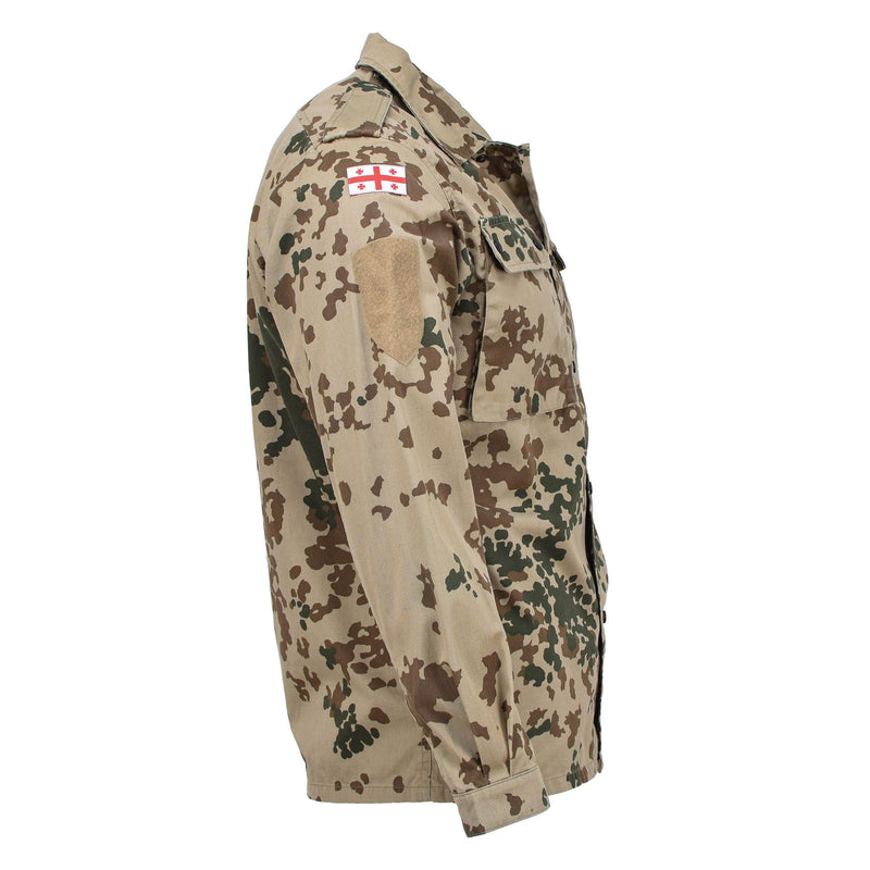 Genuine Georgian army field blouse tropentarn camouflage field tactical shirts