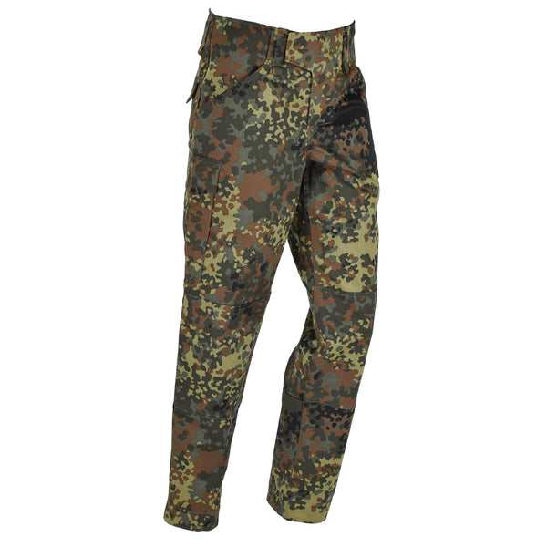 Leo Kohler military tactical pants explore flecktarn camo higher waist trousers