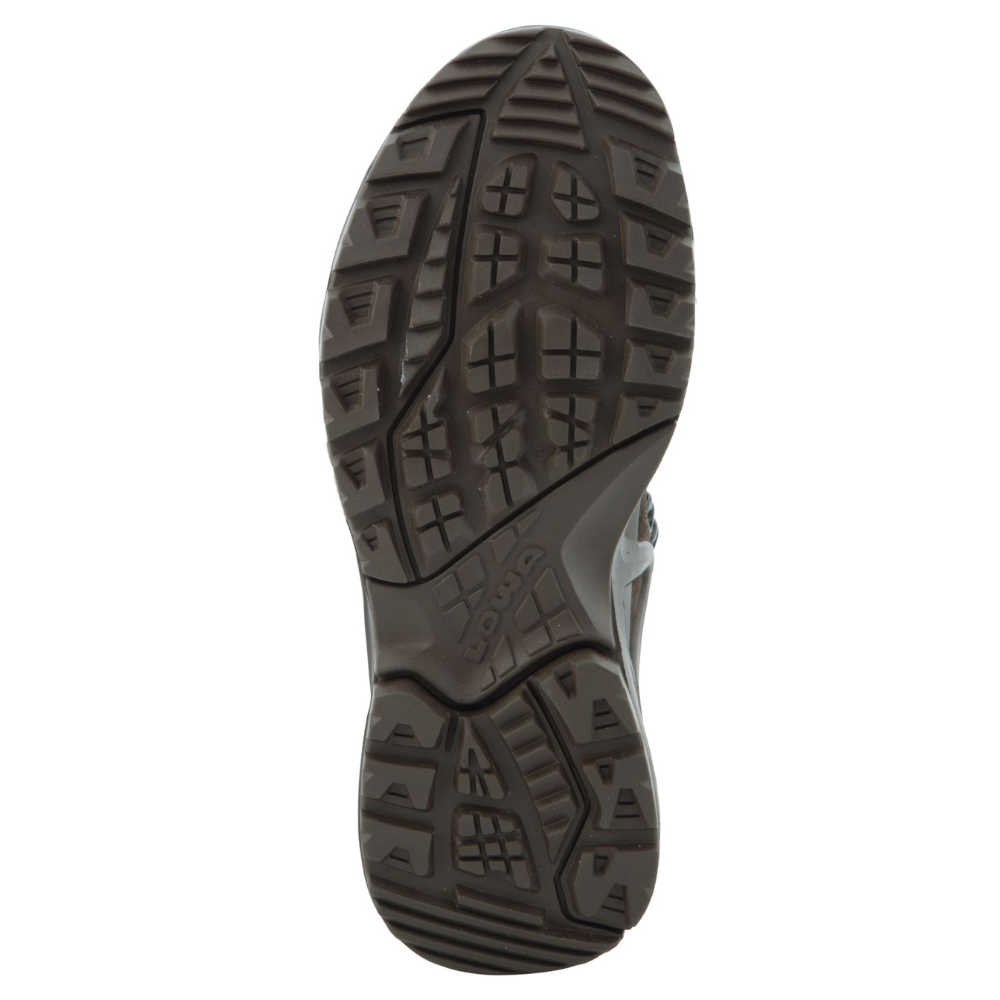 Lowa Zephyr GTX Mid TF Tactical Boots Waterproof Padded Shaft Dark Brown