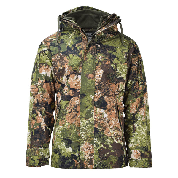 MIL-TEC army rain wet weather jacket Gen II with fleece liner waterproof hooded