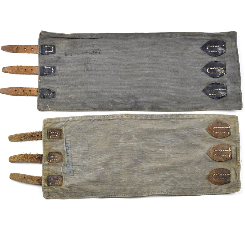 Original Austrian Army M58 leg Gaiters. Vintage military surplus gaiter