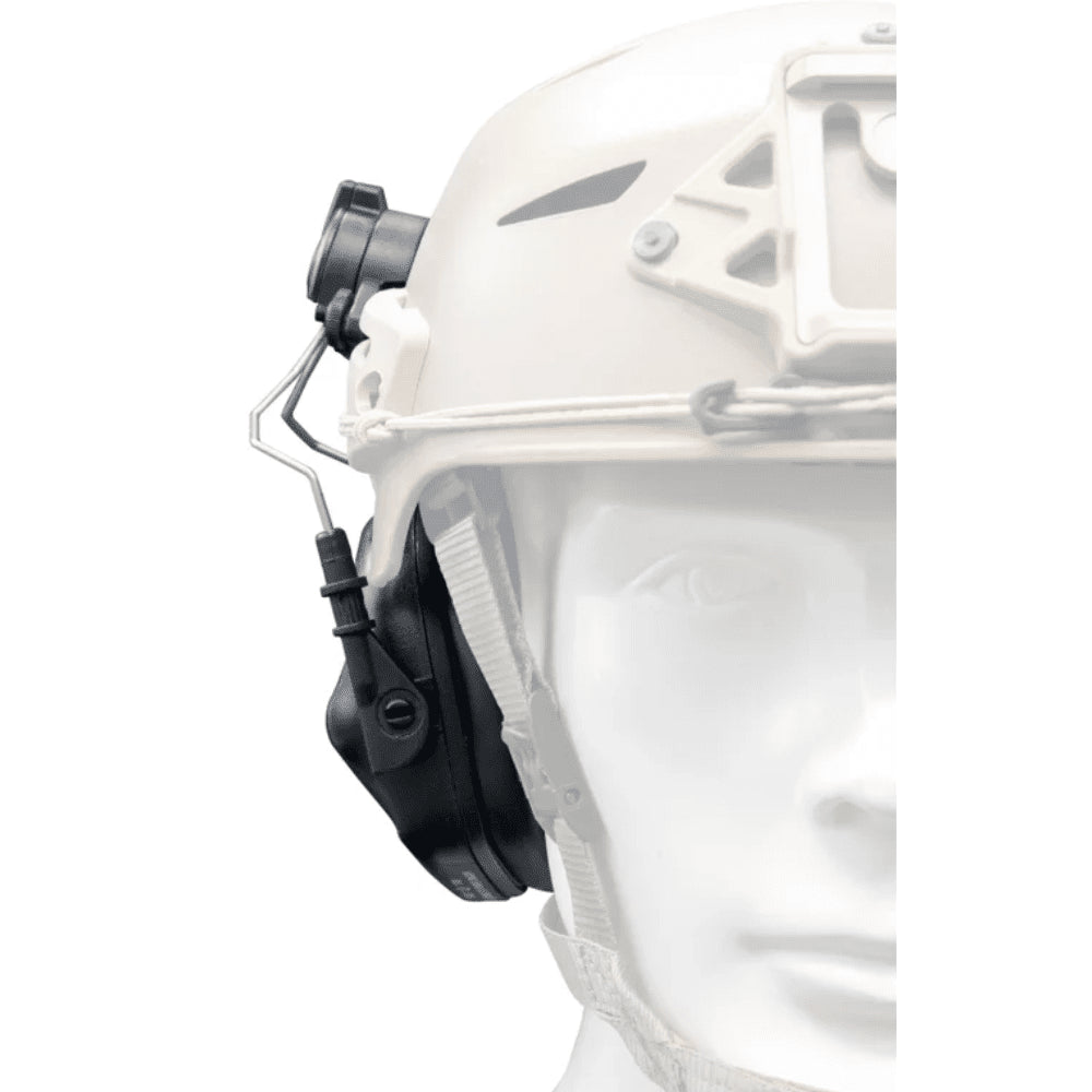 EARMOR M12 EXFIL Helmet Rail Adapter Hearing Protector Mount Black