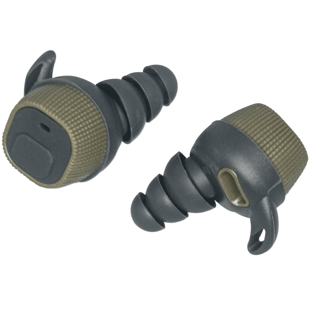 EARMOR M20 Electronic Earplugs Active Noise Reduction Shooting Foliage Green