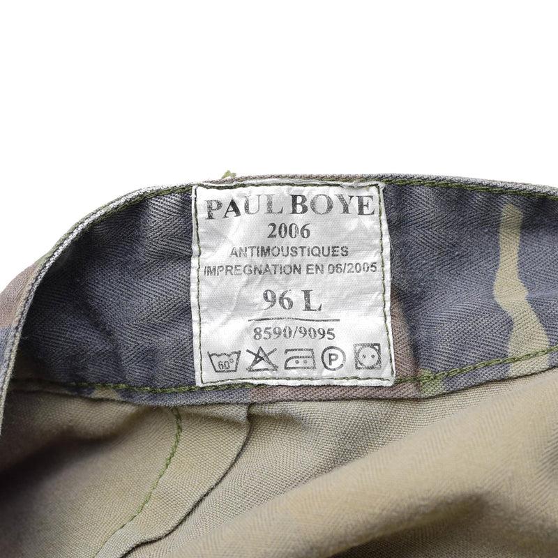 GENUINE FRENCH ARMY COMBAT PANTS F2 MILITARY CCE CAMO CARGO FIELD TROUSERS - GoMilitar