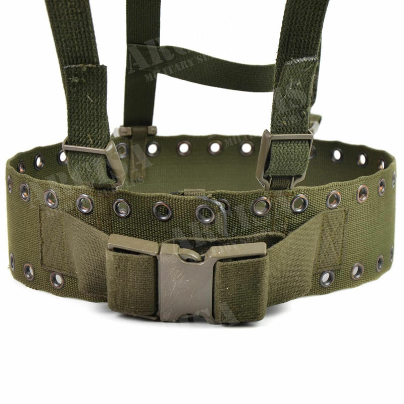 Original German army Webbing rig system 2 pieces tactical belt Y-strap harness