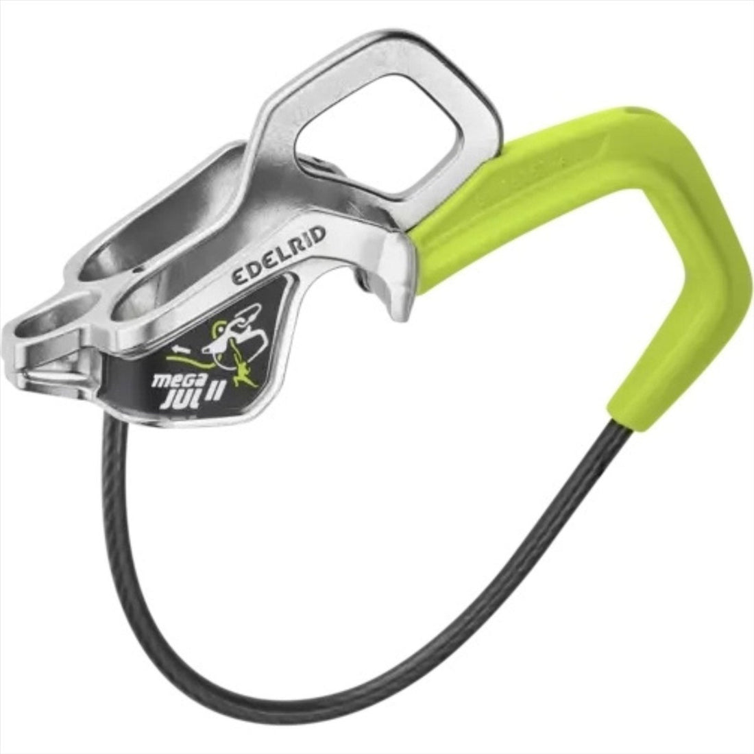 Edelrid Mega Jul Belay Device Auto Tube Assisted Braking Climbing Rappeling