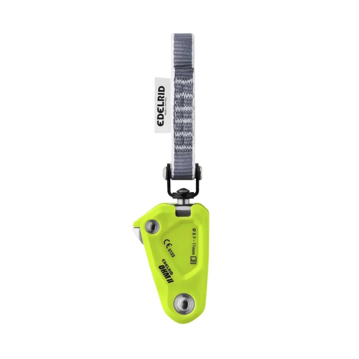 Edelrid OHM Assisted Braking Resistor Device Assists Lighter Belayers Green
