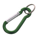 EDM Aluminum Carabiner 70mm x 7mm Lightweight Clip Hook Keychain Multicolor - GoMilitar