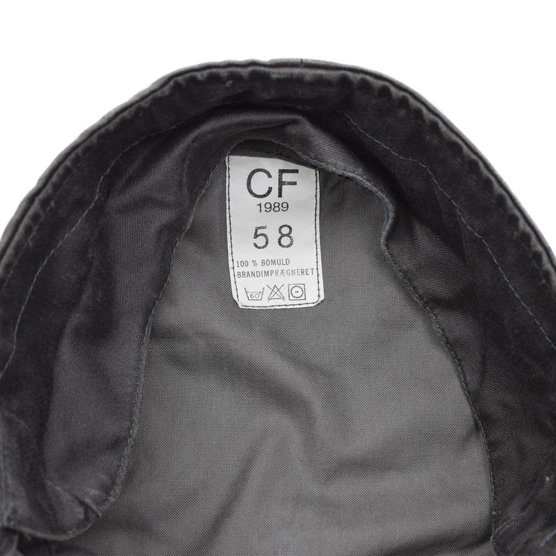 Original Danish military gray army cap lightweight foldable earflaps vintage NEW