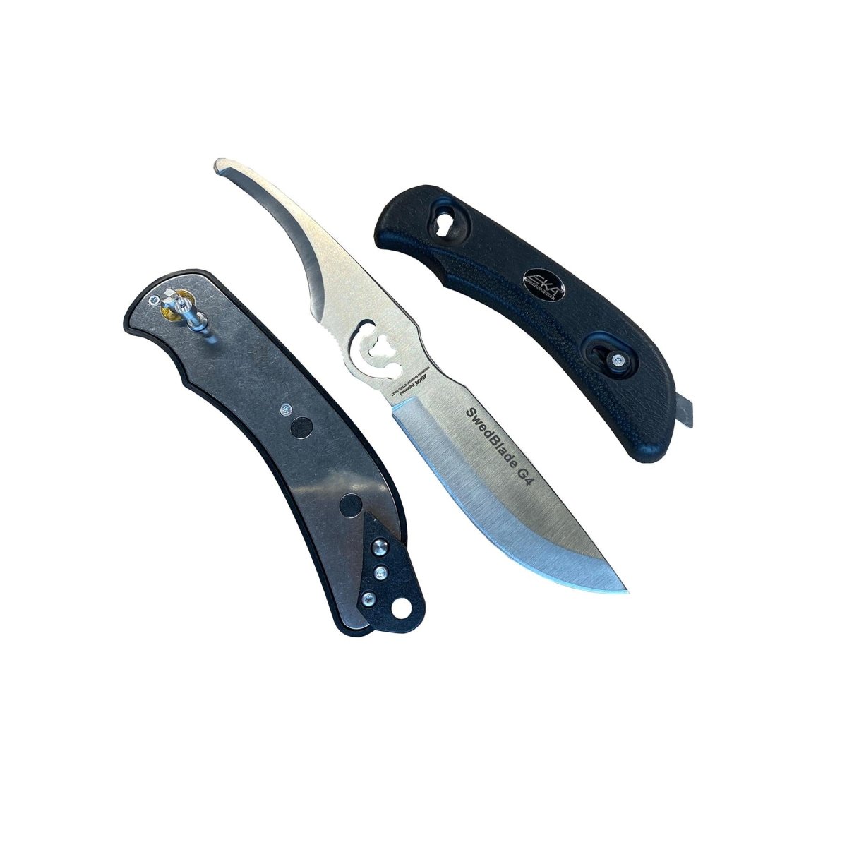 EKA Swedish Knife SwedBlade Black two-blade extreme sharp stainless steel tool
