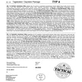 Emergency army survival food 1 day 24h ration military Meal Food prepper MRE (TYP4)