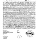 Emergency army survival food 1 day pack ration military Meal Food prepper MRE (TYP3) - GoMilitar