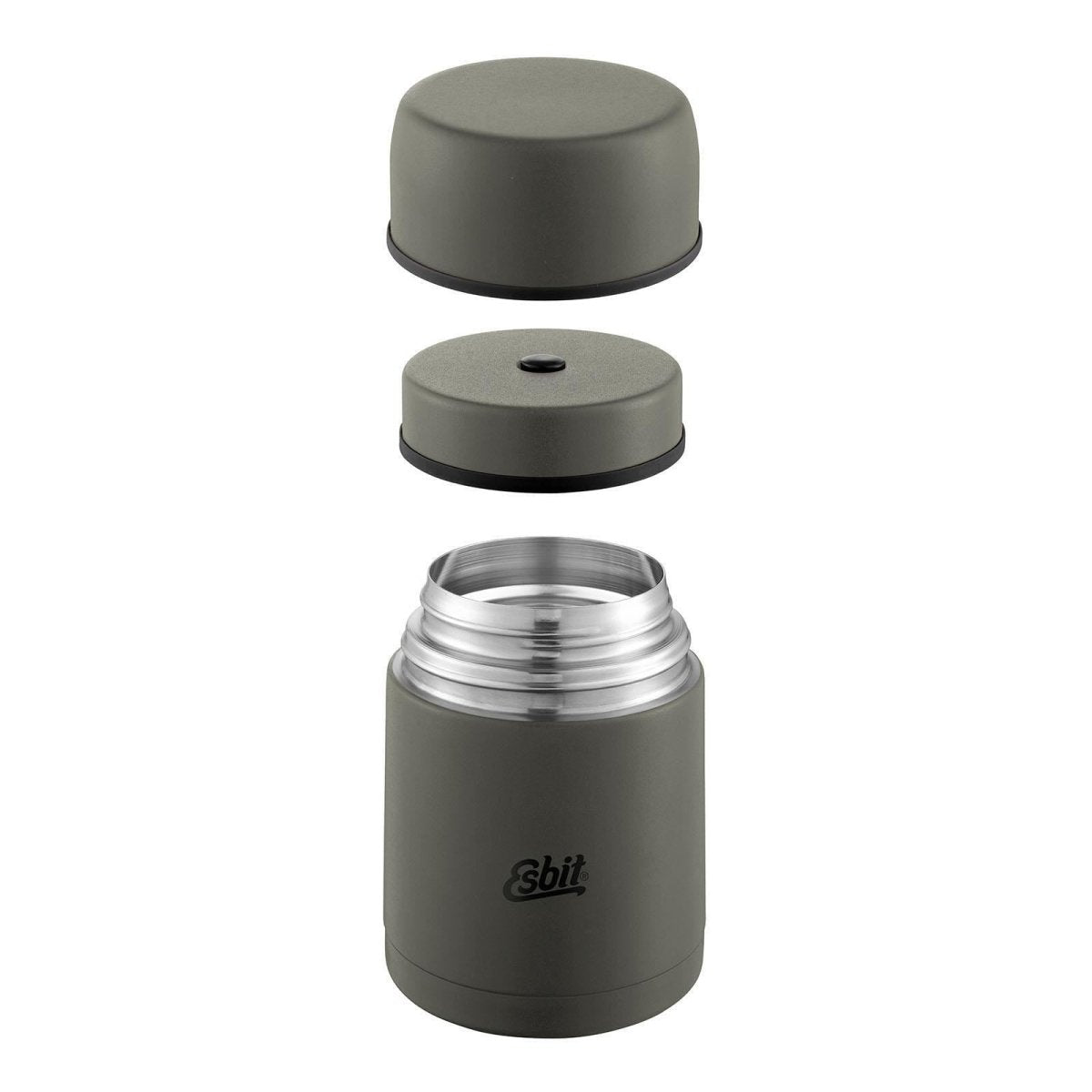 ESBIT Brand food jug stainless steel 12 hours heat retention 750ml Olive green