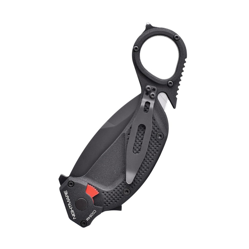 ExtremaRatio NIGHTMARE BLACK pocket knife folding tanto karambit stainless N690 - GoMilitar
