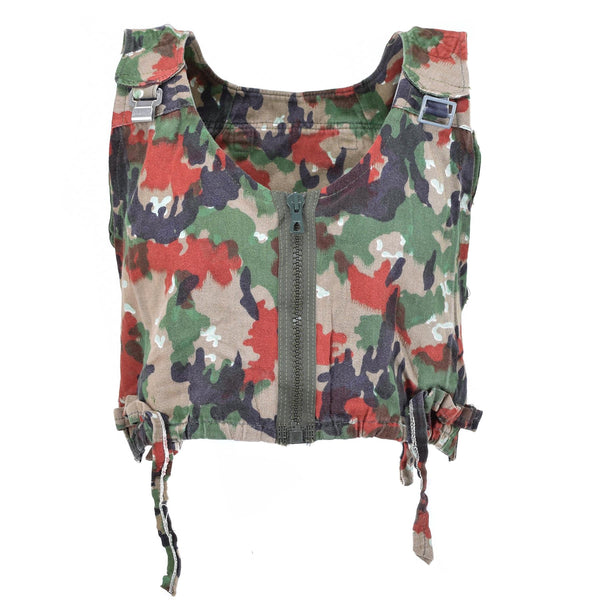 Genuine Swiss Army Combat TAZ 83 Camo Vest Backpack Daypack Military Switzerland