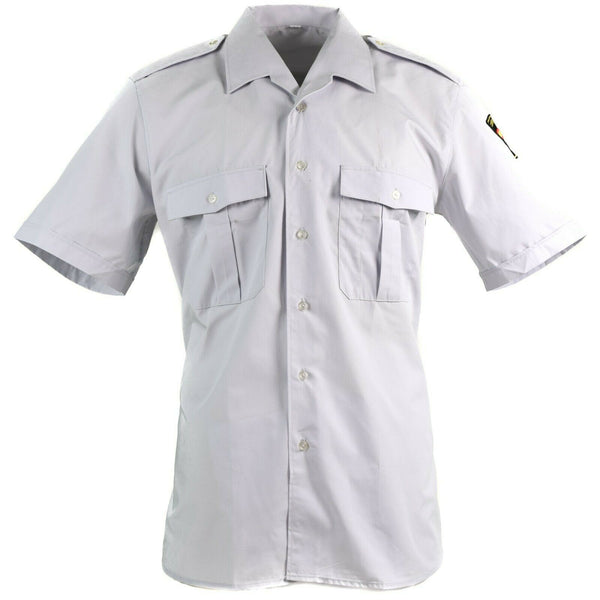 Genuine Spanish Police shirt grey military short sleeves shirts NEW