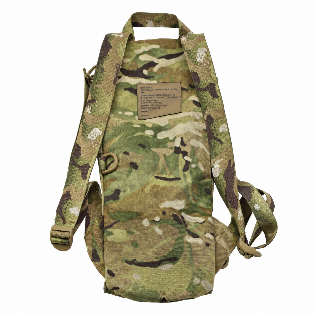 Original British Military 3L Hydration System TPU Bladder MTP Camo