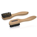 Saphir Brass Brush Suede Nubuck Cleaning Brush Brass 16cm Bristles Beech Wood